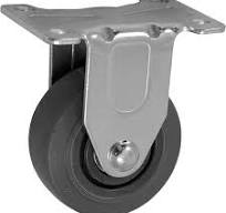 5030 Series 3 Thermoplastic Rubber Rigid Caster (Gray)