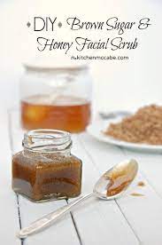 The Kitchen Mccabe Diy Brown Sugar Honey Facial Scrub Facial Scrub Recipe Honey Facial Sugar Scrub For Face