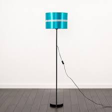 Central diffuser in opal and external diffusers in vitrified material with varnishing suitable for light diffusion. Charlie Black Stem Floor Lamp Diamante Shade Blue Shade Lamp Floor Lamp Modern Lamp