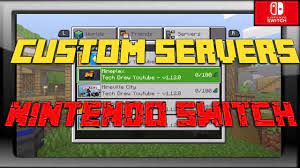 How do you make a multiplayer server on minecraft? Connect To A Dedicated Minecraft Server On Nintendo Switch By Smash Button