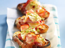 Crostinis De Jambon Fume Et Raclette Suisse Recettes Recette Recette Cuisine Recettes De Cuisine