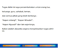 Simak contoh kalimat deskripsi produk dan teknik penulisannya berikut ini! 7 Contoh Kata Persembahan Skripsi Lucu Dan Menyentuh Buku Deepublish