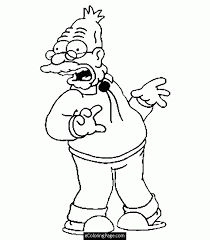 The simpsons are one of the most beloved cartoon families of all times. Simpsons Coloring Pages Coloring Home