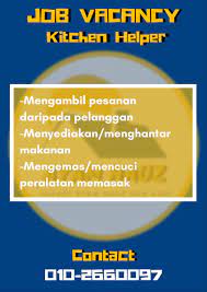 Maybe you would like to learn more about one of these? Ayam Hauz On Twitter Job Vacancy Full Time Part Time Available Quota 2 Person Male Female Working Hours 5 Pm 12 Am Working Days Monday Saturday Salary Rm 35 Day Increment Kalau Attitude Performance Okay Working