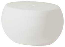 Modus reese rectangular coffee table. Blos Low Table Coffee Table Milky White Contemporary Outdoor Coffee Tables By Slide Usa Houzz