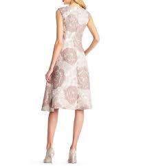 Adrianna Papell V Neck Jacquard Midi Dress Dillards Dresses Midi Dress Fashion