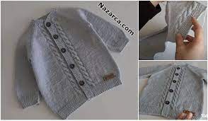 sac orgu ve pirinc teknikleri ile cocuklara hirka nazarca com suveter desenleri baby knitting patterns hirka