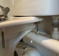 Toilet cistern leaking from bolts underneath : r/DIYUK