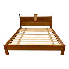 Measure the size of the mattress you want to put on the platform then assemble the base and the top bed frame. Eastern King Wood Castle Reflections Cherry Bed Frame Original Price 1 800 Design Plus Gallery