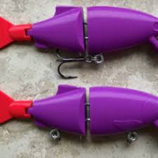 Swimbait Fishing Lure 12 5cm Easy Print And Build 3d Models For Printing Prints Simple Prints