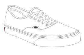 Image Result For Vans Outline Sneaker Art Shoe Art Sneakers Drawing
