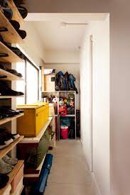 玄関土間 ecodecoリノベーション クローゼット 収納 土間収納 リノベーション