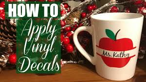Don't know where to put your decal? How To Make And Apply Vinyl Decals With Cricut Youtube