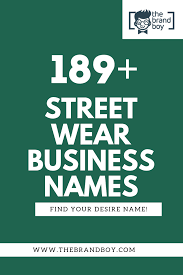 Check out our complete list of business names. 189 Creative Street Wear Company Names Catchy Business Name Ideas Business Names Ideas Catchy Unique Company Names