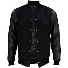 Black And White Varsity Jacket Outfit Mens Varsity Jacket Black Varsity Jacket Varsity Jacket Men Mens Outdoor Jackets