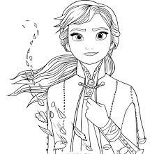 These frozen 2 coloring pages include the whole gang from frozen plus a few new characters: 100 Best Frozen 2 Coloring Pages Print For Free Wonder Day Coloring Pages For Children And Adults