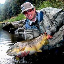 The Pine River Located Near Durango Is Managed As A Wild Trout Fishery Fish Like This Stunning Brown Blow Me Away This Fly Fishing Fish Freshwater Fishing