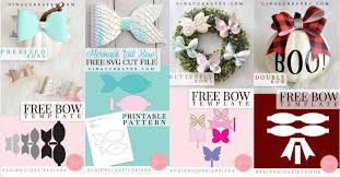 Choose from 2,229 printable design templates, like diy hair bow posters, flyers, mockups, invitation cards, business cards, brochure,etc. Free Templates Svgs For Faux Leather Hair Bows