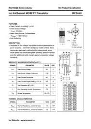 irfz44n mosfet datasheet pdf equivalent cross reference