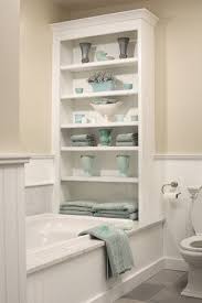 I Love This Storage Idea Such A Great Use Of Space Traditional Bathroom Traditional Bathroom Designs Home