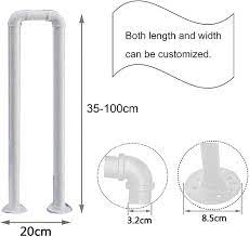 قضبان دعم القضيب الداخلي والخارجي قضيب رفع القضيب الصناعي للأطفال الكبار  عدم الانزلاق 35 سم - 100 سم أبيض ، 35 سم : Amazon.ae: الصحة