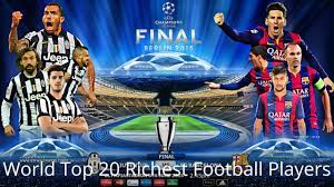 Top 20 richest footballers in man city : World Top 20 Richest Football Players