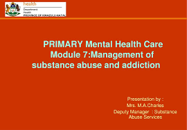 I understand the spectrum of sinusoidal signals, the amplitude or energy is concentrated at a particular frequency, say fm, and hence the delta. Ppt Primary Mental Health Care Module 7 Management Of Substance Abuse And Addiction Powerpoint Presentation Id 6366684