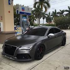 Reminds me of a fighter jet. Cars Enthusiasts Audi Rs7 In Some Matte Grey Crazy Wrap Facebook