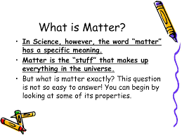 In science, mass is the amount of matter an object has. Science Definition Of Matter