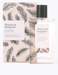 Water jasmine marki marks and spencer to kwiatowe perfumy dla kobiet i mężczyzn. Mimosa Bergamot Eau De Toilette 100ml The Fragrance Collection M S