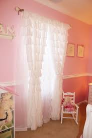 Ruffle Drapes Little Girl S Bedroom Girls Bedroom Girly Bedroom Bedroom Paint Colors