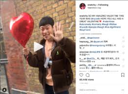 Maybe you would like to learn more about one of these? News Ryu Jun Yeol Becomes A Uk Instagrammer S Valentine Unitedkpop