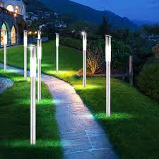 Mit solar hängeleuchten lassen sich überall im garten lichtinseln schaffen. 4er Set Aussenlampen Garten Solar Led Leuchten Steckleuchten Globo 33961 4 Etc Shop