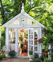 That stays in the she shed. She Sheds And Zen Dens Backyard Sheds Cottage Garden Backyard Greenhouse