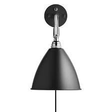 Wall lights plug in sconces porch indoor light modern bedside wall lamps. Bestlite Bl7 Plug In Wall Sconce Chrome Charcoal Black Rouse Home