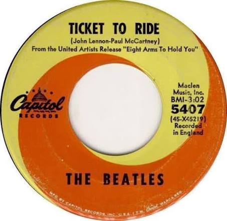 Coincidentally, later that day The Beatles recorded the song 'Ticket to Ride'! 🚗