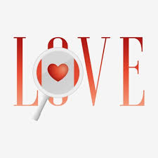 Love Text With Magnifying Glass To Find Heart Love Valentine Heart Png And Vector With Transparent Background For Free Download In 2020 Happy Design Love Text Romantic Decor