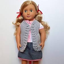 Ribbon candy 18″ doll/preemie dress by crafting friends. 40 Free Crochet Patterns For American Girl Doll Allfreecrochet Com