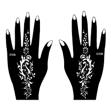 The henna tattoo stencils are made from premium quality material and the designs are exquisitely cut so you get the clear precise henna tattoo on your hand and body. Glaryyears 3 Pairs Women Hands Finger Art Flower Design Henna Tattoo Stencil Waterproof Mehndi Indian Style Template New S100 04 Tattoo Stencil Henna Tattoo Design Stencilshenna Tattoo Stencils Aliexpress