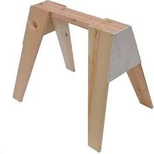 Make It Better Quality And Child Height 29 In Wooden Sawhorse Sawhorse Home Depot Projects Home Workshop