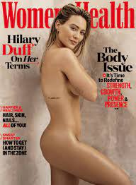 Hilary Duff poses nude for cover of Women's Health magazine