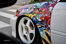 Stickerbomb Ed Fender Rwraps Stickerbomb Vinylwraps Give You The Look Without Car Stickers Custom Cars Bumper Stickers