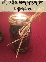 Coffee coffee maker coffee candle candles kitchen appliances. Diy Coffee Bean Mason Jar Centerpiece Stockpiling Moms