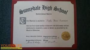 Buffy The Vampire Slayer Replica Production Artwork Buffy The Vampire Slayer Buffy Vampire Slayer