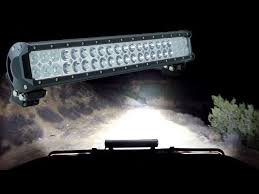 Off Road Jeep Vehicle Led Light Bars Lamphus Cruizer Product Review Night Drive Demo Youtube