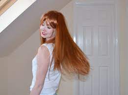 I've had long hair for my entire adult life. Clip In Fringe For Redheads Clip In Bangs For Red Hair