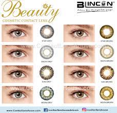 Best quality pro crystal color eye lenses coloured contact custom box with logo contact lenses contacts eyes color lens. Blincon Beauty Snow Grey Color Contact Lens