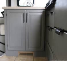 Paper towels and napkins are a must. The Progress Of Our Rv Kitchen Cabinets Mountain Modern Life