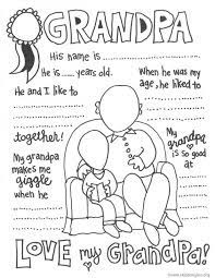 Coloring pages fathers day grandpa. The Cutest Grandparents Day Coloring Pages Fathers Day Coloring Page Happy Birthday Grandpa Grandparents Day Activities