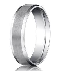 Designer Palladium Men S Wedding Ring With Beveled Edges 6mm Mens Wedding Rings Platinum Palladium Mens Wedding Bands Mens Wedding Rings